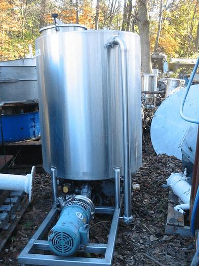 Used HARTEL CLEAN IN PLACE SYSTEM WITH 250 GAL. TANK – SANITARY S/S