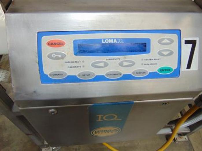 Used Detector, Metal, 12" x 5', Loma, IQ, Start/Stop #S742282