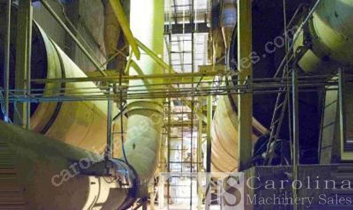 Used MEC 12' x 60' Drum Dryers