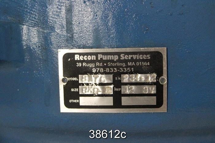 Unused Goulds 3175 8x8x12 Pump Casing, Unused #38612