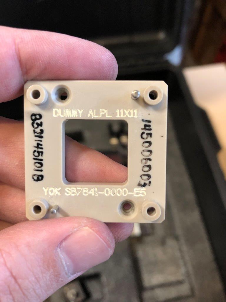 Used DELTA EDGE DE8000 TEST HANDLER KIT - Q-FPB - 140 MRQ 11x11x0.85-0001 QFN