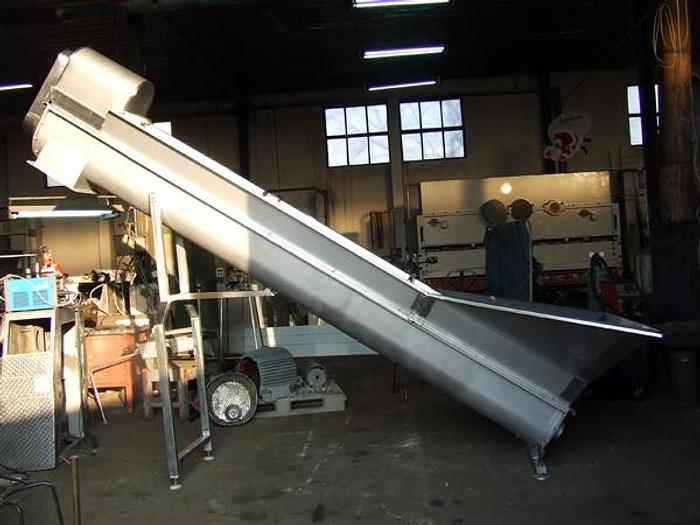 Used Trough screw conveyor - stainless version