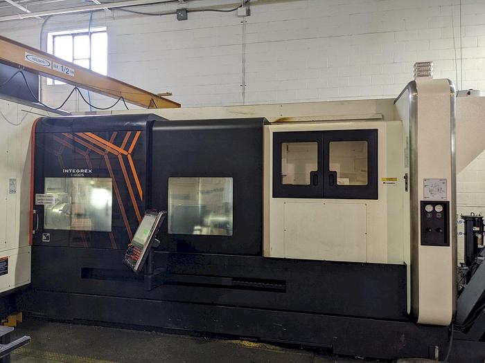 Used 2017 MAZAK Integrex I-400SLW/2500 CNC Mill-Turn Center
