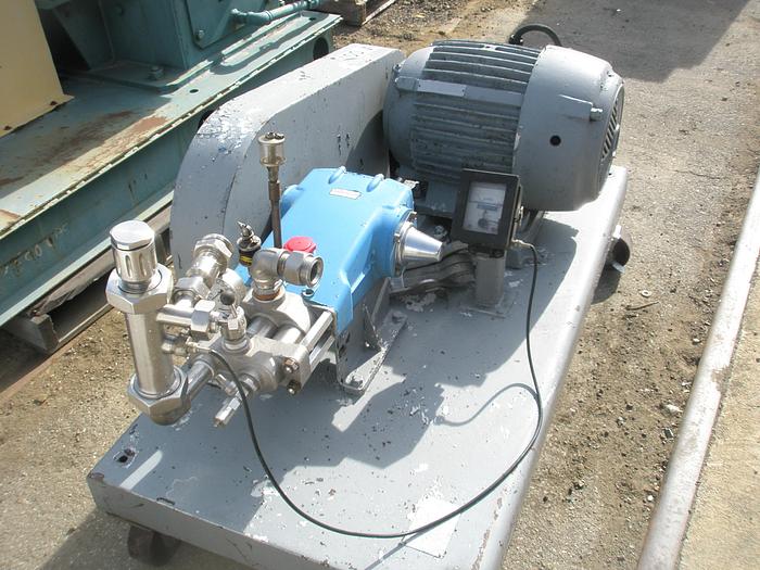Used Homogenizer, Triplex, 316 Stainless Steel, 15 HP #S738672