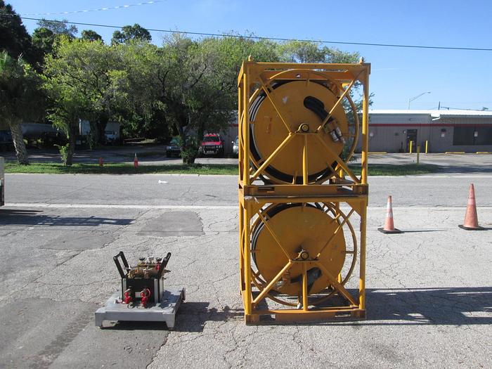 Used 2 Hydraulic Hose Reels