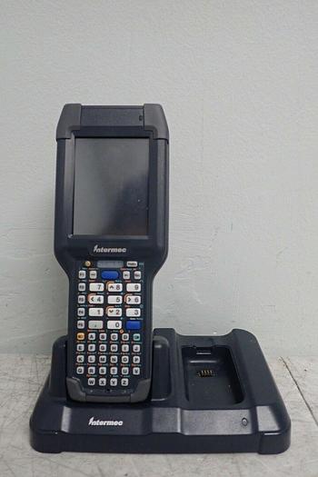 Used Intermec CK3XAA4K000W4100 CK3X Handheld Barcode Scanner with Battery, Cradle