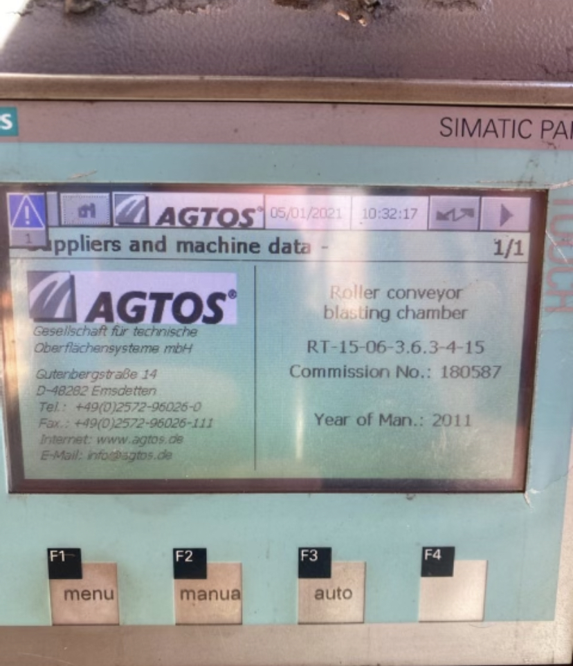 Used PEDDINGHAUS PEDDIBLAST RT-1500 SHOP BLAST MACHINE