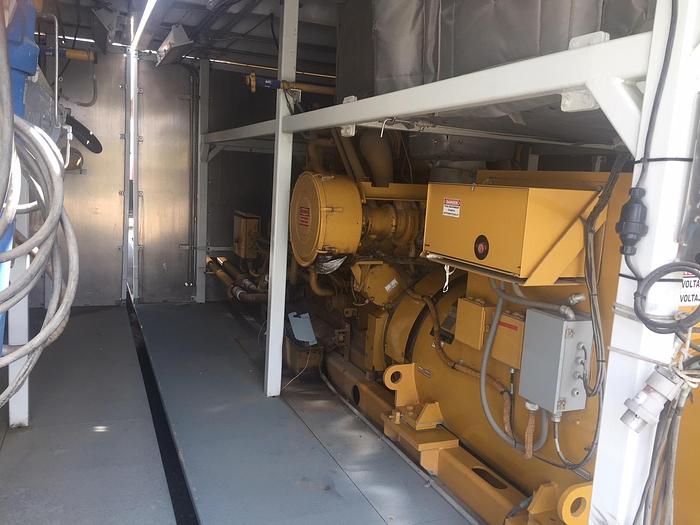 Used Caterpillar 3516 Natural gas generators 3 sets