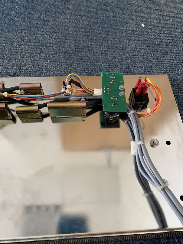 Used Biorad Q7 Front Control Panel w/ keys