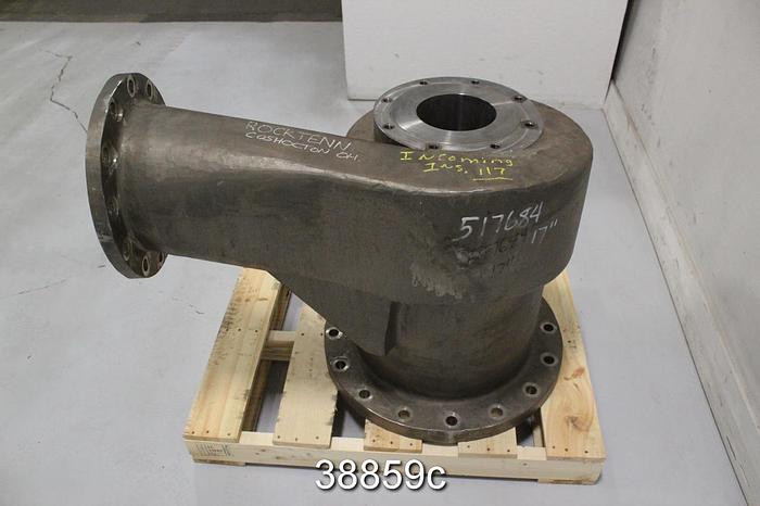 Unused Black Clawson 17 High Density Cleaner Inlet Head #38859