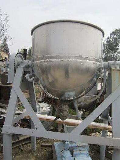 Used Kettle, 150 Gallon, S/st, Jkt, Tilt, (2) #C447575