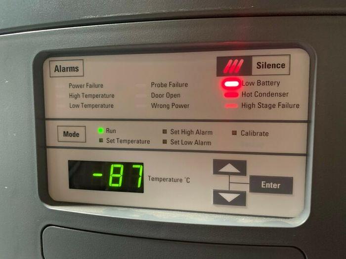 Used Thermo Revco EXF24086A -86ºC Laboratory Freezer 13 Cu Ft 120V