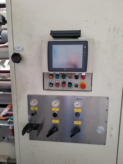 Used 110" (2.79M) PERINI 716B TISSUE REWINDER