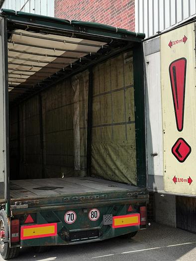 Gebraucht 2012 2 Achs-Tiefbett-Sattelanhänger MEUSBURGER MPS-2