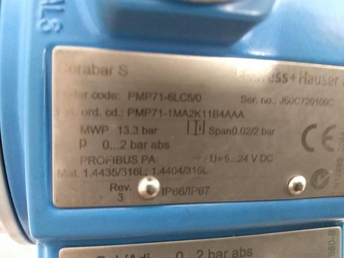 Gebraucht Digitaler Drucktransmitter Cerabar S PMP71-6LC5/0, Endress und Hauser