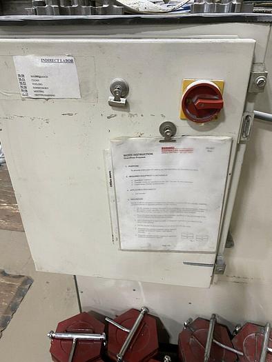 Used Grav-i-Flo Gyra Finish Centrifugal Barrel Finishing Machine  C-4-806