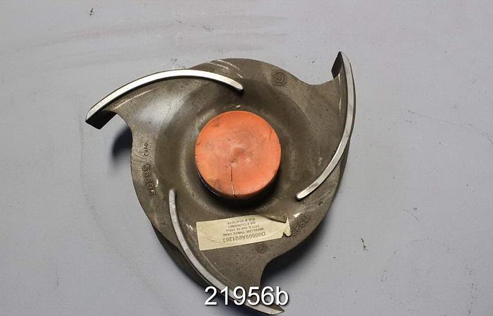 Used Goulds 3175 Impeller, 10.5", 3-Vane, Casting No.: 58605 (For 6x8x12 Pump) #21956