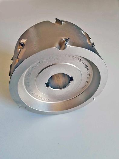 Used 2010 LEUCO DIAMAX jointing cutter DP for Homag edge banding machines.