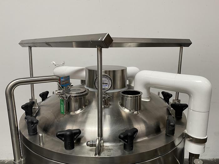 Used ABEC Stainless Technology CV-24300-1 300 Liter Jacketed Cryo Vessel -112° F to 280° F