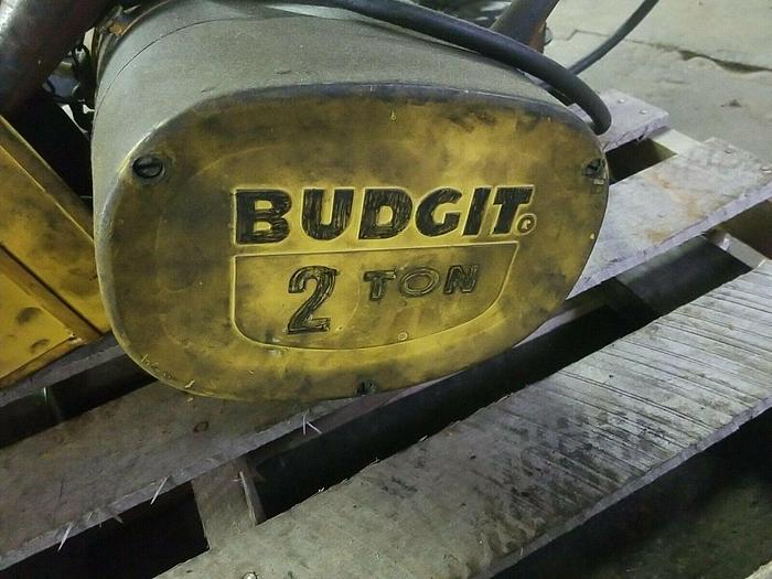 Used Budget 2 Ton Hoist with trolley