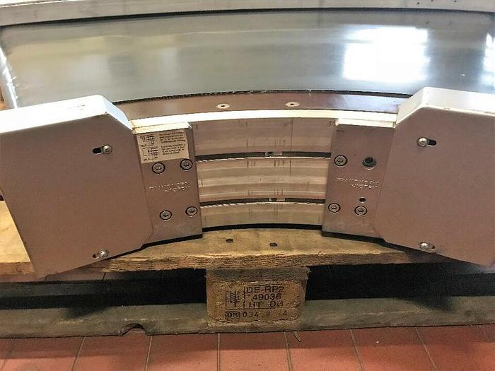 Gebraucht TRANSNORM Kurvengurtförderer Transnorm 60° Rechts TS 1600-105