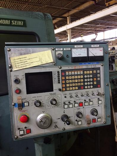 Used MORI SEIKI SL3-A CNC Lathe with 8" chuck, Tailstock, Chip conveyor - $5500