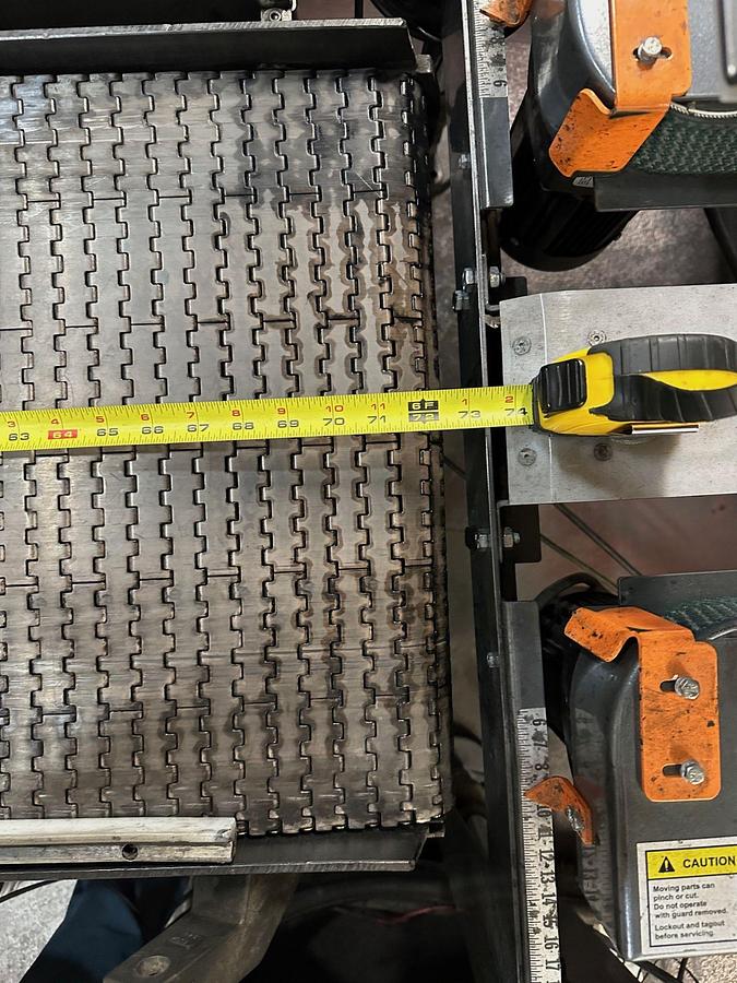 Used Case Conveyor (No Coder), 18" W x 73" OAL