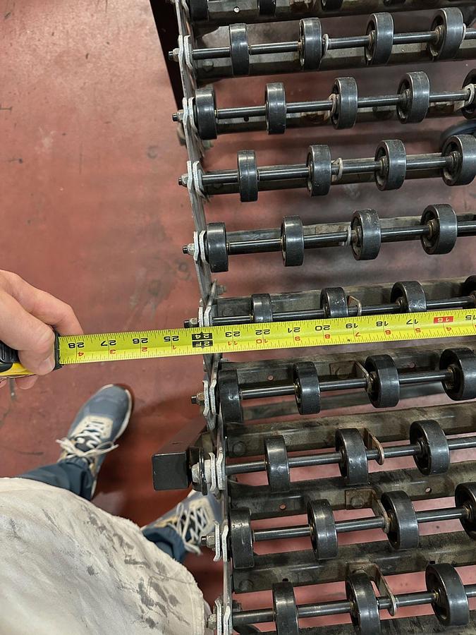 Used Expandable Skate Conveyor