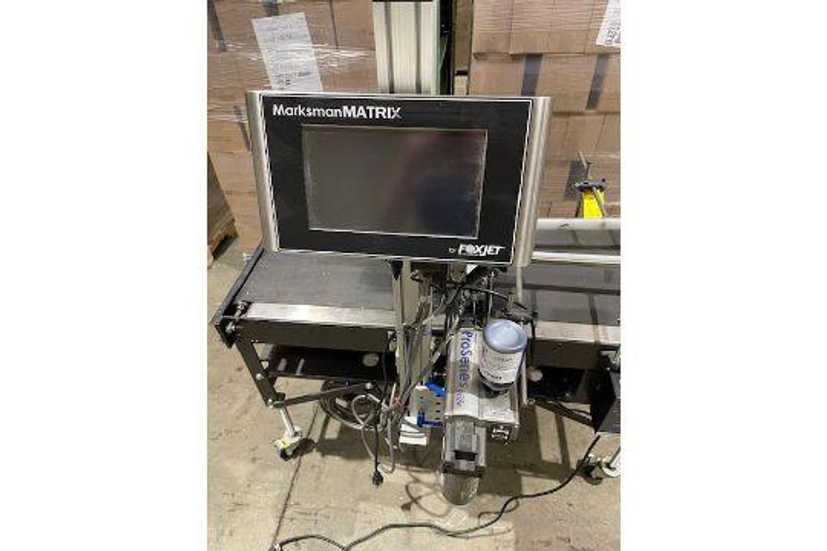 Used FoxJet ITW Marksman Matrix MK Matrix Ink Jet Coder