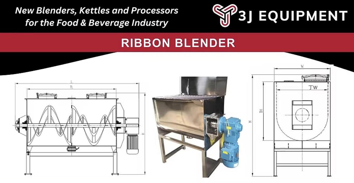 RIBBON BLENDER 3] EQUIPMENT