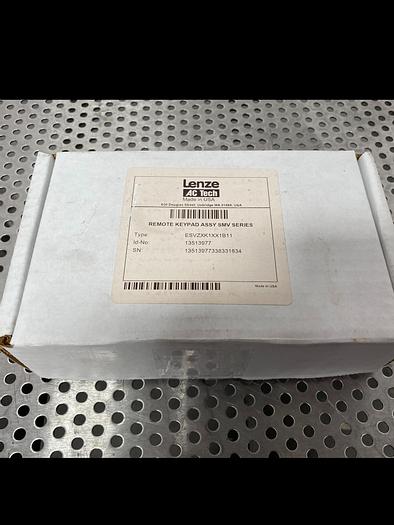 Used Lenze AC Tech ESVZXK1XX1B11 Remote Keypad ASSY SMV Series