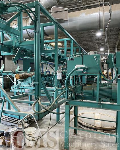 Used Helle End Dog Scragg Mill