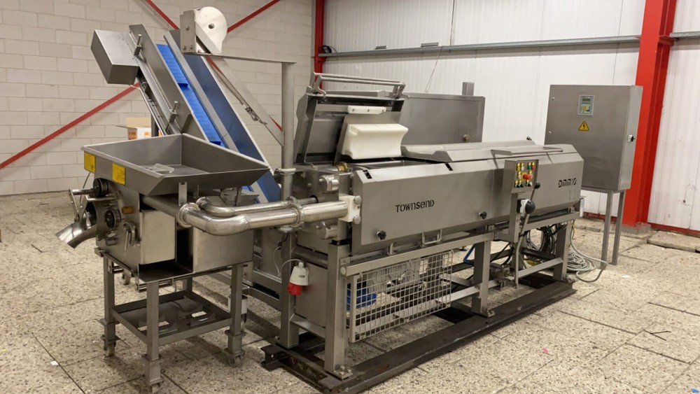 Used Townsend DMM10 Baader 600 meat recovery line