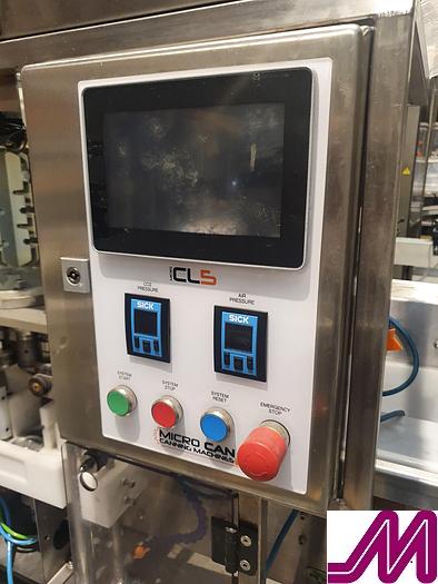 Used 2019 Micro Ccan CL5 V2 Linear Can Filler / Seamer