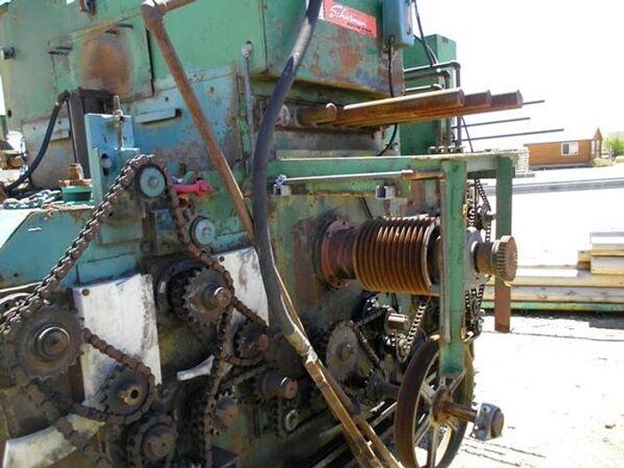 Used SCHURMAN 8" x 66" COMBINATION EDGER