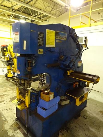 Used HILL ACME 4A 70 TON UNIVERSAL HYDRAULIC IRONWORKER