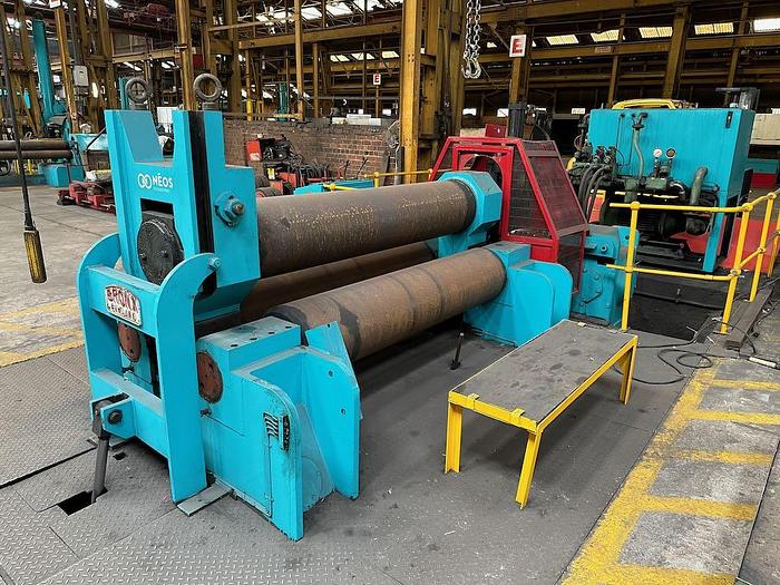 Used 1988 BRONX Plate bending rolls 2000mm X 50mm