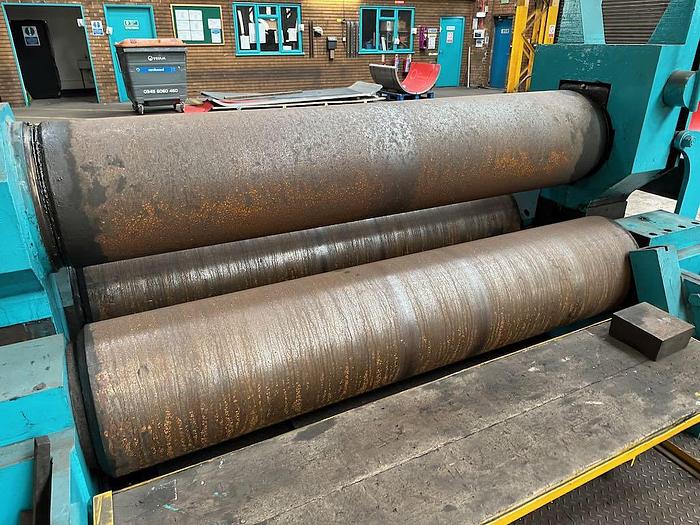 Used 1988 BRONX Plate bending rolls 2000mm X 50mm