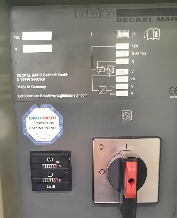 Used 2004 Deckel Maho DMF 220 Linear