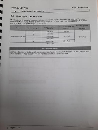 Used 2023 IEMCA BOSS 338/32 HD LL