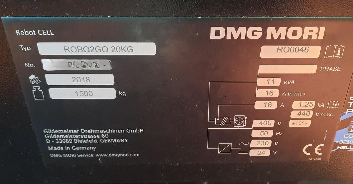 Used 2021 DMG MORI CLX 450 TC