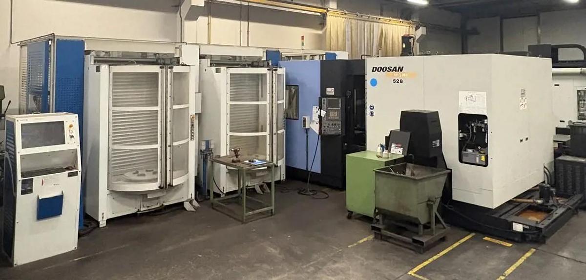 Used 2013 DOOSAN HP5100 + Fastems FPC 1000