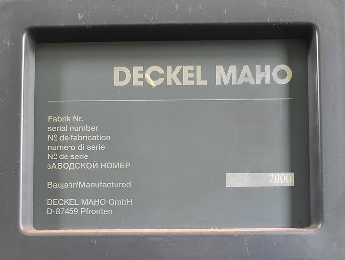 Used 2000 Deckel Maho DMU 100T