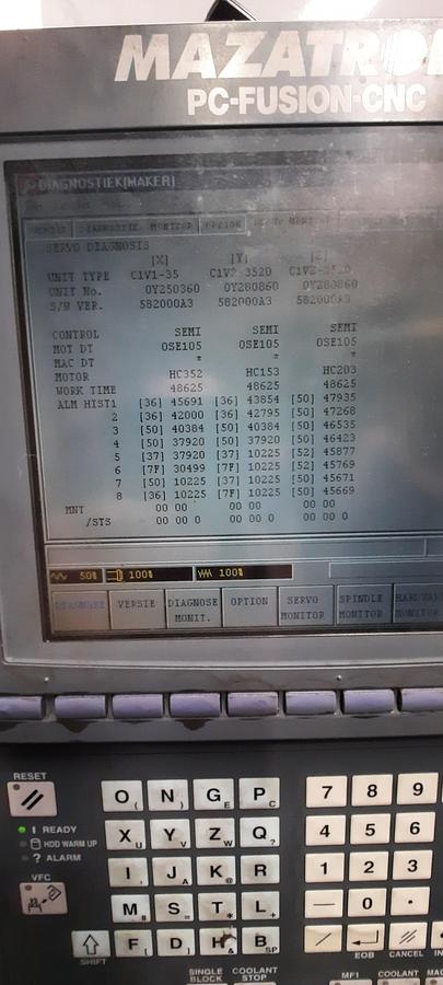 Used 2001 MAZAK VTC300C