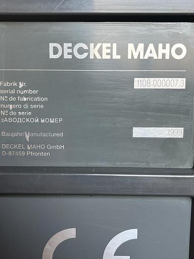 Used 1999 Deckel Maho DMU 60E