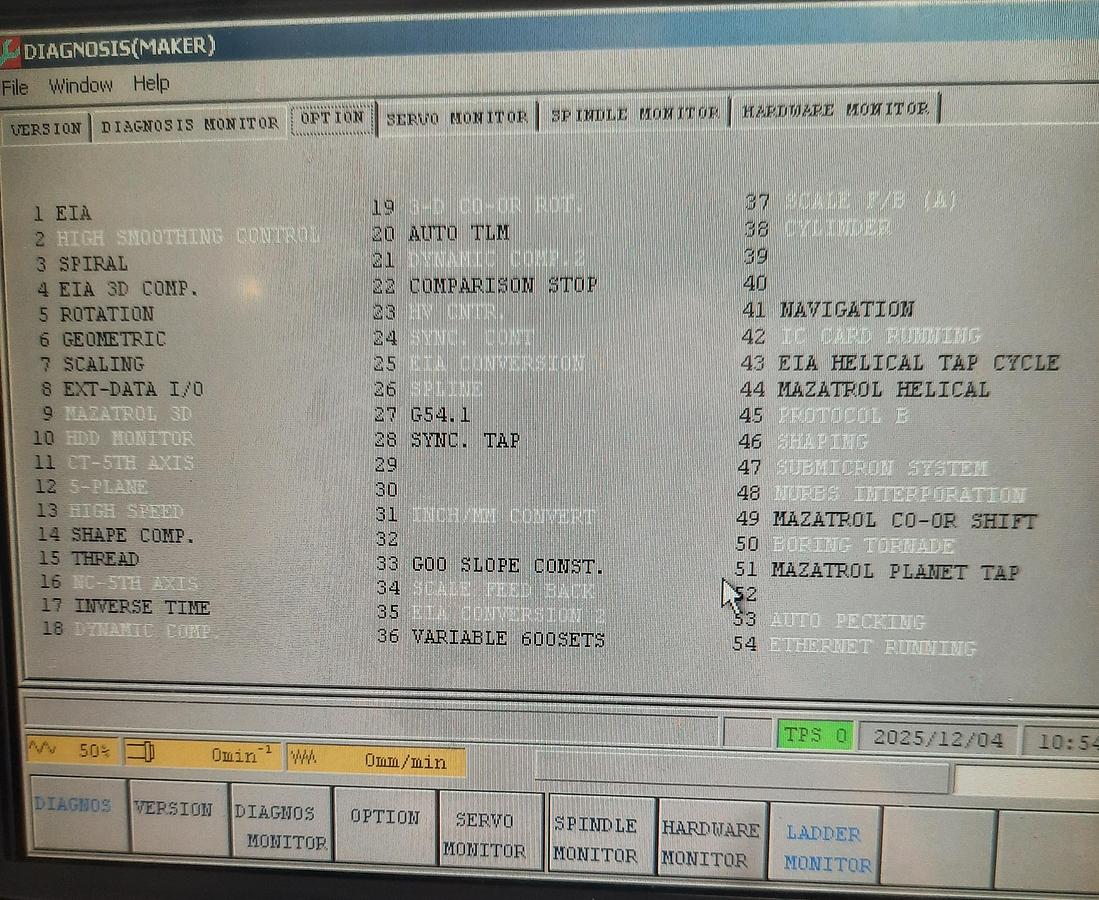 Used 2007 MAZAK VTC300C II