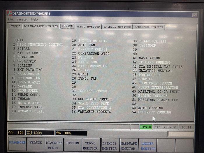 Used 2006 Mazak VTC-200C