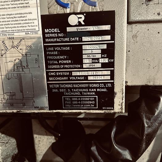 Used 2007 VICTOR V-Center 130