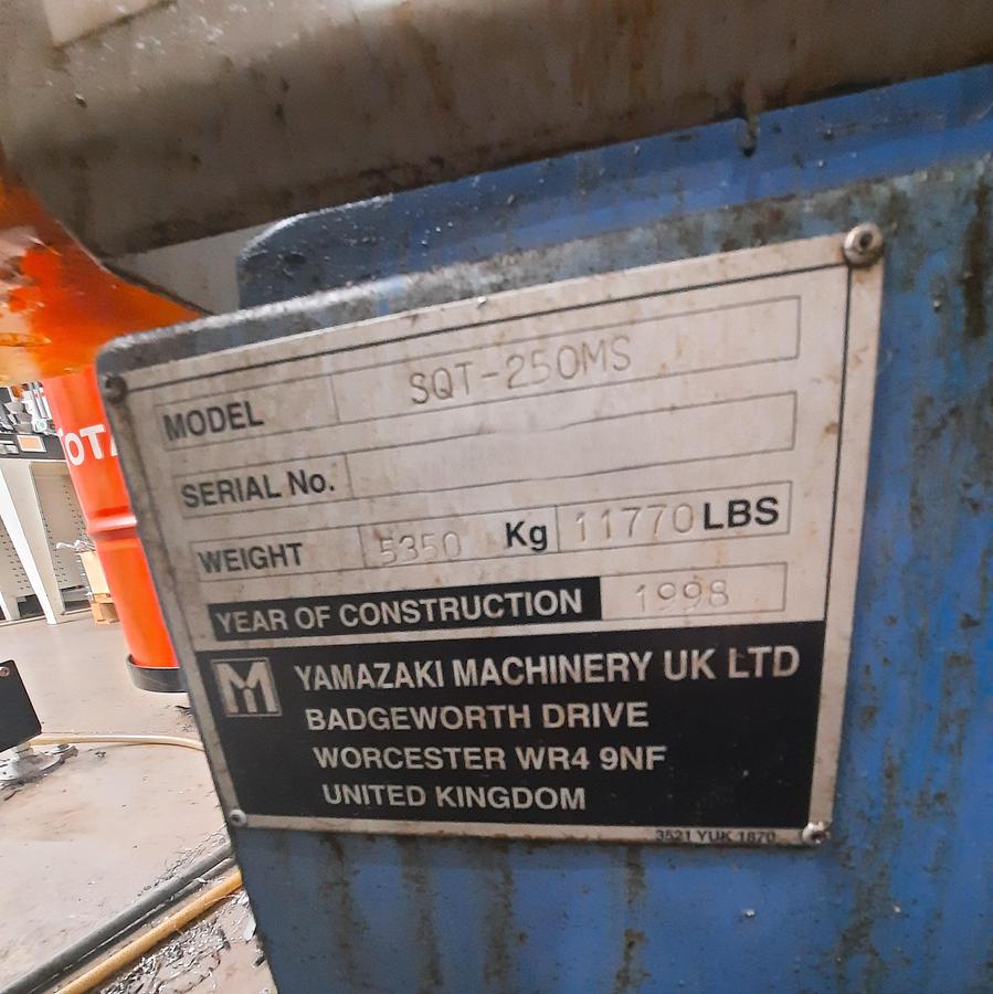 Used 1998 MAZAK SQT 250MS