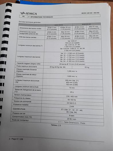 Used 2023 IEMCA BOSS 338/32 HD LL